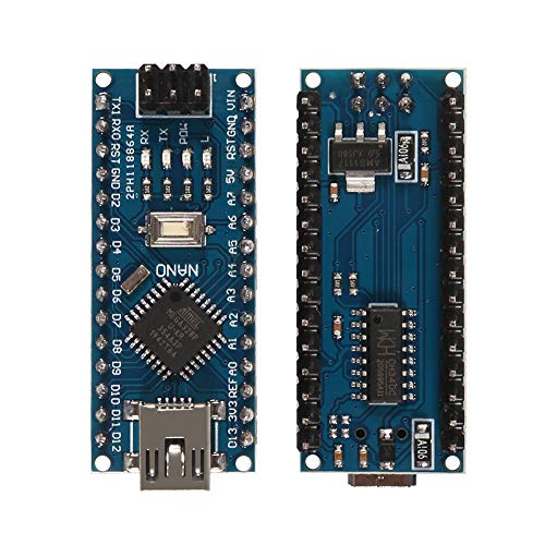 AITRIP 3pcs for Arduino Mini Nano V3.0 ATmega328P 5V 16M Micro Controller Board Module with 3pcs USB Cable Compatible with Arduino IDE - color: 3PCS