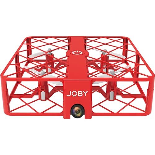 JOBY Fly X, Mini Drone with HD Camera, Enclosed Propellers Guard, 6-Axis GYRO, Emergency Landing, 360° flip, Up to 100 ft, 2 Batteries, compatible iPhone/Android, Fun Toys Gifts for Beginners (Drone)