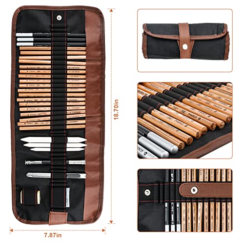 YunQiDeer Drawing Pencils Art Supplies for Beginners & Adults