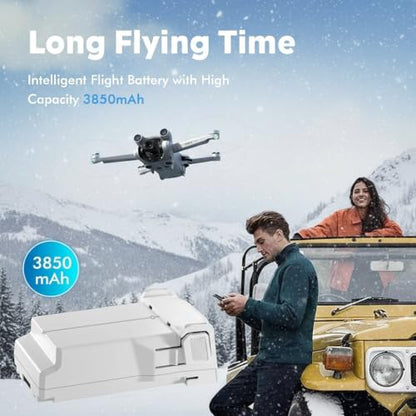 Intelligent Flight Battery Plus for DJI Mini 4 Pro/Mini 3 Pro/Mini3(Not for Mini 4K),3850mAh 47 Mins Flight Time Upgrade 2025 - style: 1 Pack