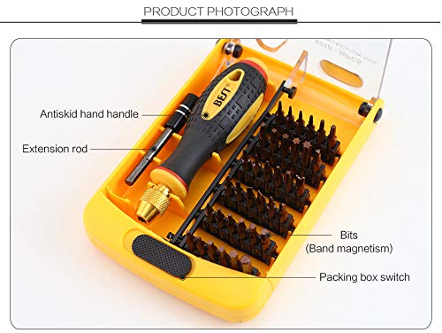BST-888B Strong Magnetic Precision Screwdriver Set for Computer Laptop Repairing-LEAN ON US