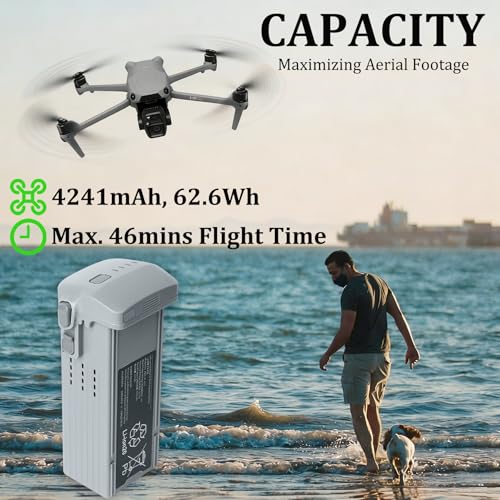 Air 3S Battery for DJI, 4241mAh-14.76V Intelligent Flight Battery for DJI Air 3 Series Drone Replacement