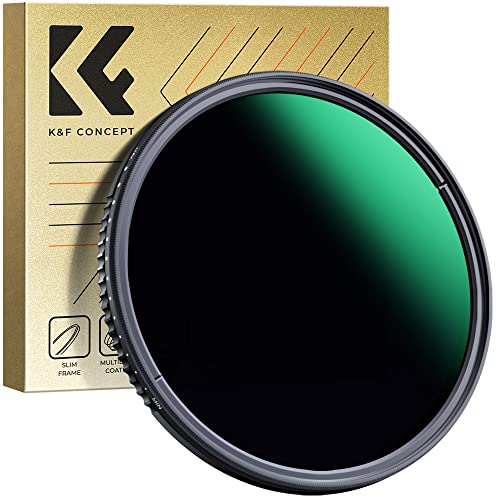 K&F CONCEPT 58mm Variable ND Lens Filter ND3-1000 (1.5-10Stops) D-Series - size: 58MM