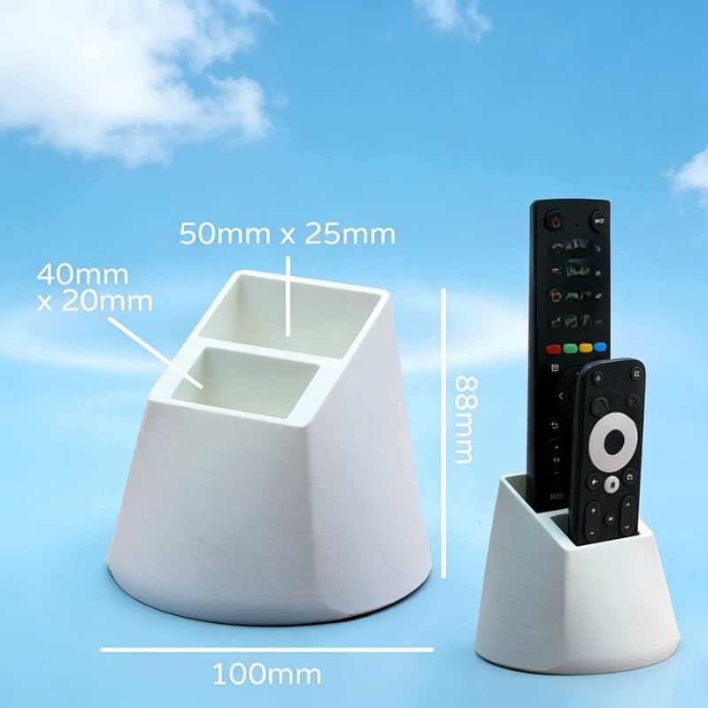 1pcs Remote Control Holder Remote Control Base Desktop Organizer Desktop Decoration Storage Box Multifunctional Supply Organizers for Daily Desktop Storage