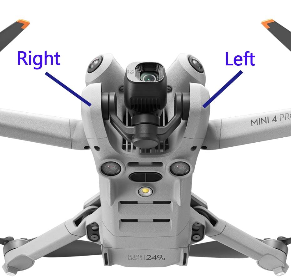 iMusk Mini 4 Pro Replacement Vibration Absorption Gimbal Camera Damper Rubber Cushion Repairing Parts for DJI Mini 4 Pro Drones - style: 2 Pairs