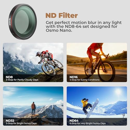 Freewell Standard Day ND Filter Kit for DJI Osmo Nano - style: Standard Day Kit