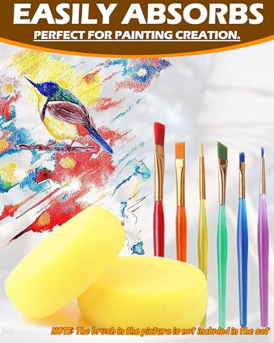 25Pcs Pottery Sponges 3inch, Painting Sponges, Pottery Sponges for Clay