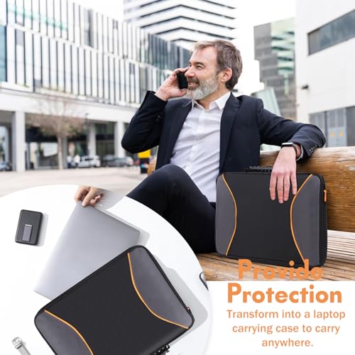 Laptop Sun Shade Laptop Sun Glare Shield Privacy Screen Hood 15-16'' - size: 15-16in