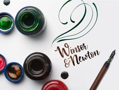 Winsor & Newton Calligraphy Ink, 30ml (1-oz) Bottle, White - color: White, size: 1 fl oz
