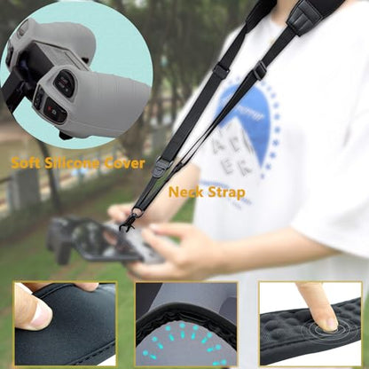 Neck Strap and Silicone Case for DJI FPV/Avata Remote Controller
