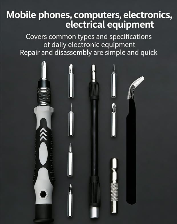Multi-Function Precision Screwdriver Set, 115 Pieces