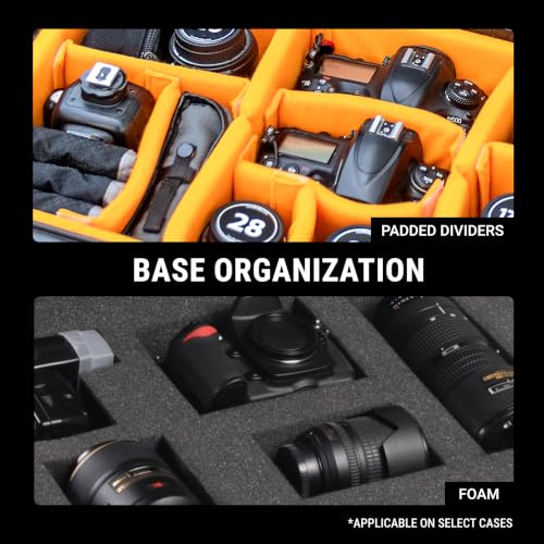 Pelican Vault V100 Hard Case (Camera, Pistol, Gear, Equipment) - color: Tan, style: With Foam