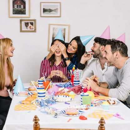 54IN X 600FT Plastic Table Cover Roll with Cutter Box, Cut to Size Plastic Table Cloths for Parties, Birthday, (White, 54"x7680"(Rectangular)) - color: White, size: 7680" x 54" (Rectangular)