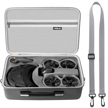 Coyktonty Carrying Case for DJI Avata 360 Accessories, Portable PU Carry bag for DJI Avata 360 Motion Fly More for RC Motion 3,Goggles N3,Charging Hub