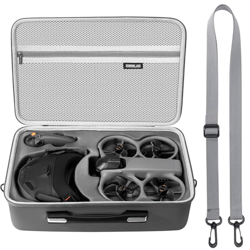 Coyktonty Carrying Case for DJI Avata 360 Accessories, Portable PU Carry bag for DJI Avata 360 Motion Fly More for RC Motion 3,Goggles N3,Charging Hub