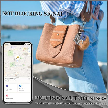 4 Pack Holder Case Compatible with Tile Mate 2022 2024 Tracker - color: Pink Purple Cyan Blue, size: 4 Pack