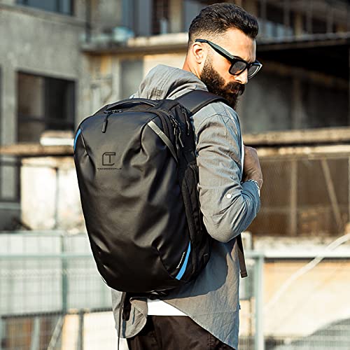 TANGCORLE Travel Backpack, 45L Carry On, Airline Approved - color: Black-b45