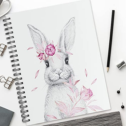 FIXSMITH 5.5"X8.5" Sketch Book, 200 Sheets(68 lb/100gsm) Sketchbook,2 Pack - color: Black, size: 5.5"x8.5"-2 Pack