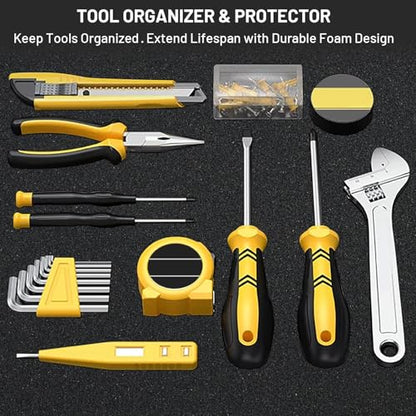 8 PCS 16x12x1 Inch Pick and Pluck Foam Inserts for Cases - Professional-Grade Tool, Game Box & Drawer Organizer - size: 8pcs(16x12x1 In)