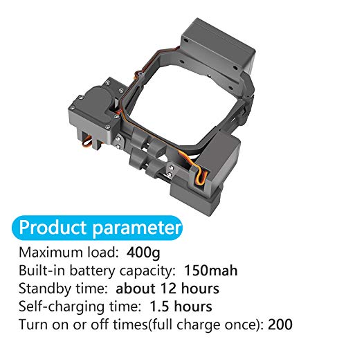 Hanatora Dual Drop Version Payload Airdrop Release Dropping Device for DJI Mavic Pro Drone,Air Drop Clip Delivery Transport Dropper System,Fishing Bait Hook Accessories Kit