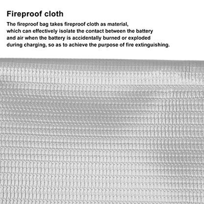 Yosoo Health Gear Fireproof Battery Safe Bag with Retardant Coating, 3 PCS