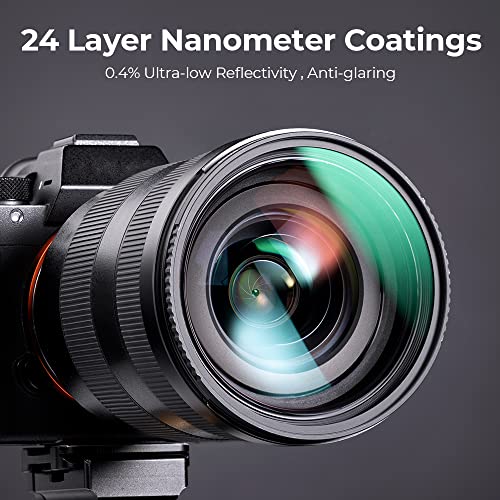 K&F CONCEPT 37mm MC UV Protection Lens Filter with 24-Layer Multi-Coated - size: 37mm