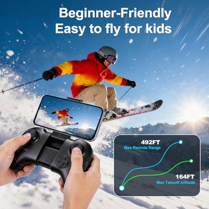 Ourlife Mini Drone with Camera 1080P for Adults,36Min Flight Time - color: BlackGreen