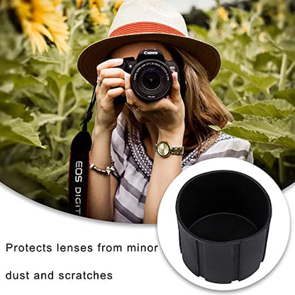 Camera Lens Cap SLR Camera Silicone Protector Cap Dustproof Lens Cover for 65-110mm DSLR Camera Lenses