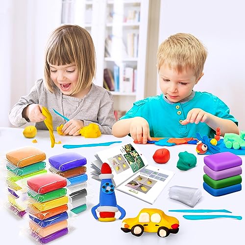 ESSENSON Air Dry Clay, 100 Colors - color: 100 Colors