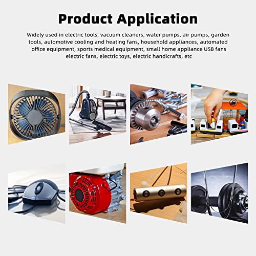 8Pack DC Motor 3V-12V 280 Micro Motor for DIY Airplane RC Boat Toys