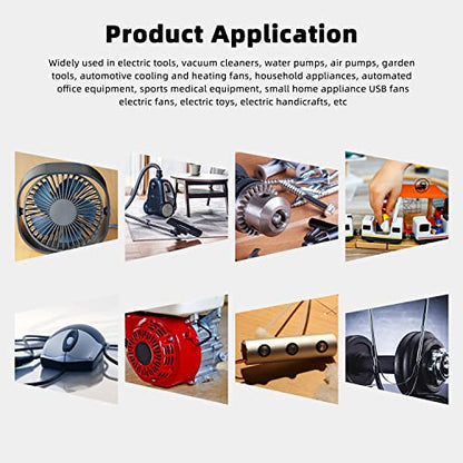 8Pack DC Motor 3V-12V 280 Micro Motor for DIY Airplane RC Boat Toys