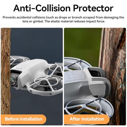 DJI Gimbal Camera Guard for Neo Drone, U-Shape Open Front Design Lens Protection Bumper, Anti-Crash & Scratch Resistant, Easy Snap-On