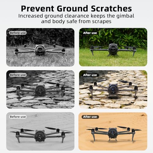 BTG Landing Gear for DJI Mavic 4 Pro Drone Accessories Landing Skid Legs Extensions