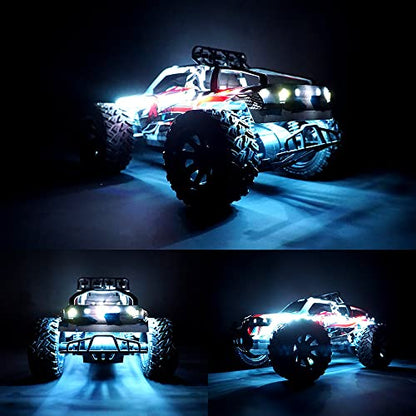 Waterproof LED Light Strips for RC Cars Trucks Airplanes Boats Drones Fixed Wing AR Wing Model Underglow Light (White) - color: White
