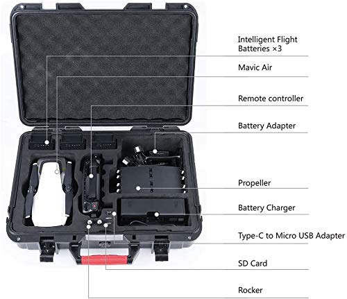 Smatree 10.2L Mavic Air Carrying Case for DJI Mavic Air Fly More Combo