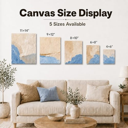 5 Pack Art Canvas for Painting,Stretched Canvas Board Set - size: 5pc