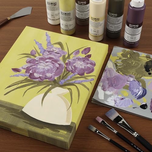 Creative Inspirations Stretched Canvas 4 Pack - 1-1/2" Deep, 18x24, 11oz Sealed & Double-Primed Cotton Canvases, Pine Stretcher Frame, Archival All-Media Primer - Alkyd, Acrylic & Oil Painting - size: 18x24"