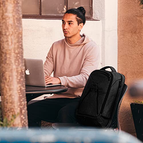 Knack Series 1 Medium Travel Backpack, 15.6-Inch Laptop, Expandable 27-39L - color: Black, size: Medium