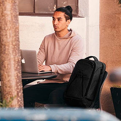 Knack Series 1 Medium Travel Backpack, 15.6-Inch Laptop, Expandable 27-39L - color: Black, size: Medium