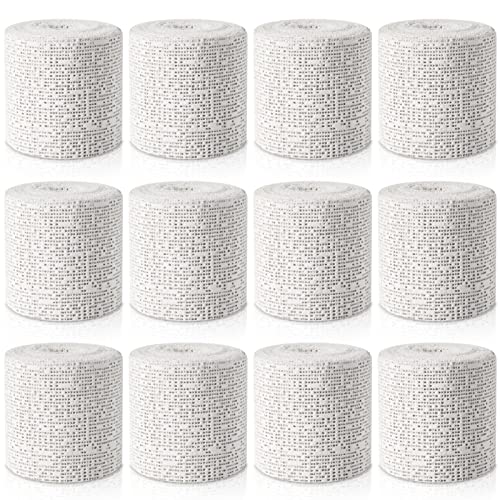 45ft - 211ft Plaster Cloth Rolls White Gauze Strips Wrap Bandages for Craft Belly Cast Mask Making Body Molds Scenery Art(2inch x 207 Feet, White) - size: 2 Inch x 207 Feet