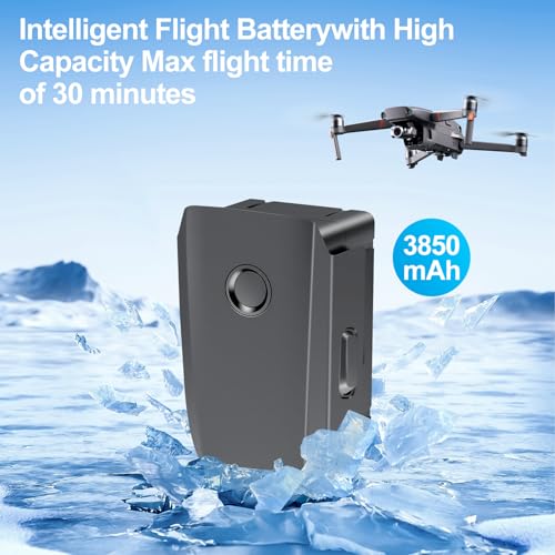 Fantasyo Mavic 2 Battery, 3850mAh Intelligent Flight Battery Replacement (1 Pack), Compatible with DJI Mavic 2 Pro/Zoom/Enterprise & Enterprise Advanced