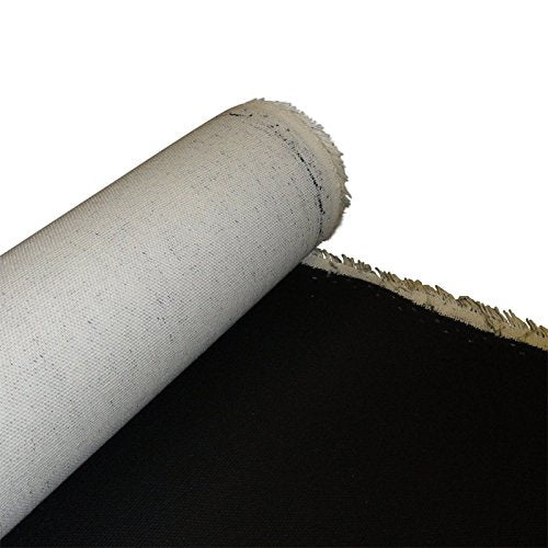 Sunbelt Primed Cotton Artist Canvas Roll Black 6 yds x 63"