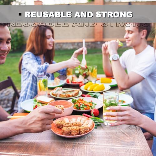 Boao 12 Plastic Elastic Fitted Tablecloths, 8 Ft, 96 x 30 Inch, Clear - color: Clear, size: 8 Ft, 96 x 30 Inch