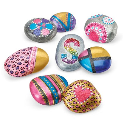 Cra-Z-Art Shimmer 'n Sparkle Metallic Mania Rock Art Kit