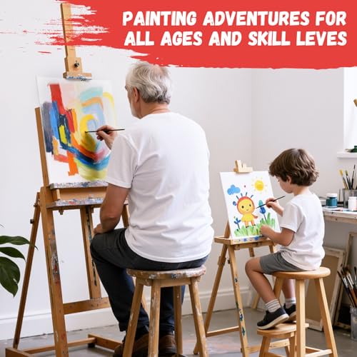 Simetufy 11x14 inch 42 Pack Flat Painting Canvas Boards- Gesso Primed - size: 11"x14"- 42pcs