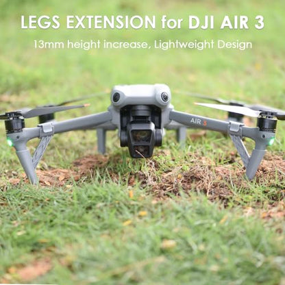 CAPART Extended Legs Landing Gear for DJI Air 3 Drone Accessories, Portable Extension Feet Support Stand