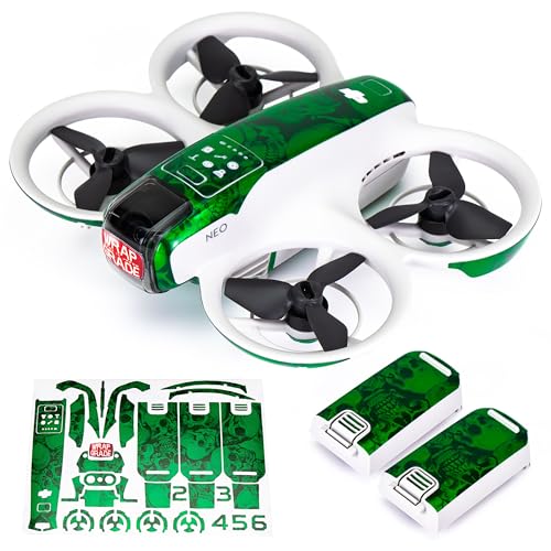 Wrapgrade for DJI NEO Accent Color Sticker (Emerald Skull) - color: Emerald Skull