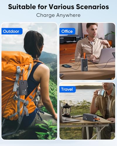 80000mAh High Capacity Power Bank, 30W Fast Charging Portable Charger PD&QC 3.0, 5 Output 2 Input Large Powerbank with LED Display USB C Battery Pack Charger Portable for Outdoor Camping Travel - size: 80000mAh