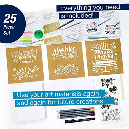 Faber-Castell 20 Minute Studio Card Making for Beginners – Create Your Own DIY Greeting Cards with Watercolors - style: Card Making