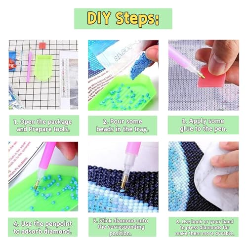 5D Beach Seashell Bottle Diamond Art kits for Adults Beginners 12x16 Inch - color: KM955-1